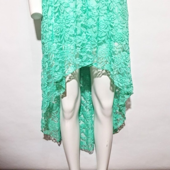 Poetry Party Dress High Low Lace - Picture 3 of 8